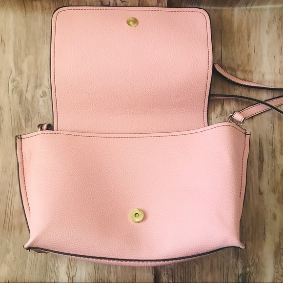 Zara Bags Zara Pink Leather Crossbody Bag Poshmark